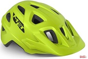 Kask Rowerowy Met Echo Limonkowo-Zielony Mat Met