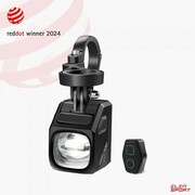 Lampka Przednia Magicshine Evo 1700 Black, 1700 Lumenów, Czarna, Z Uchwytem Magicshine