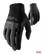 Rękawiczki Rowerowe 100% Celium Glove Black Grey 100%