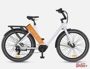 Rower Elektryczny Engwe P275 ST Biało Pomarańczowy Engwe