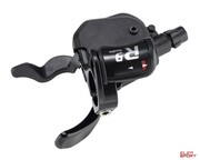 Manetka Microshift R9, Lewa, 2.rzędowa, Kompatybilna Z Shimano, Xpress Trigger, Optyczny Wskaźnik Przełożeń, Trymowanie microSHIFT