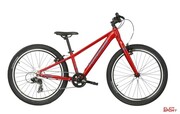 Rower Dziecięcy MTB Kross Level JR 1.0 Czerwony/Morski Połysk Kross