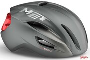 Kask Rowerowy Met Manta MIPS Dark Slate Red Matt Met