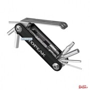 Tubi 11 Topeak , 11 Funkcji, Black (Narzędzie Do Naprawy Opon Bezdędkowych) Topeak