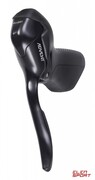 Klamkomanetka Microshift Advent, Lewa, 1.rzędowa, Nie Kompatybilna Z Shimano, Dual Control, Z Dźwignią Hamulca Tylko, Czarna microSHIFT