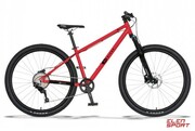 Rower Dziecięcy KUbikes 27,5S MTB Disc Red Czerwony KUbikes