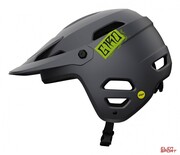 Kask Rowerowy MTB Giro Tyrant Spherical Mips Matte Black Ano Lime Giro