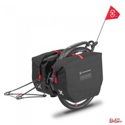 Przyczepka Rowerowa Bagażowa Extrawheel Brave 26 z Kołem + Sakwy Classic 100L Premium Cordura Extrawheel