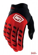 Rękawiczki Rowerowe 100% Airmatic Glove Red Black 100%