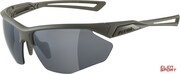 Okulary Rowerowe Alpina Nylos Hr Kolor Moon-Grey Matt Szkło Black Mirror Cat.3 Alpina
