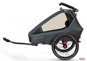 Przyczepka Rowerowa dla Dziecka Qeridoo KidGoo 1 Navy Blue Qeridoo