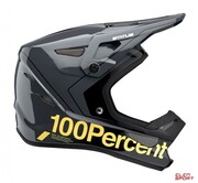 Kask Rowerowy Full Face Juniorski 100% Status Dh/bmx Helmet Carby Charcoal 100%