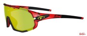 Okulary Rowerowe Tifosi Sledge Clarion Crystal Red (3Szkła Clarion Yellow 10,9% Transmisja Światła, Ac Red, Clear) Tifosi