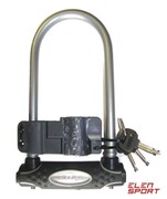 Zapięcie Rowerowe Masterlock 8195 U-Lock 13mm 110mm 210mm Srebrne Masterlock