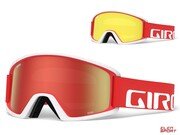 Gogle Narciarskie Giro Semi Red White Apex Giro