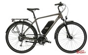 Rower Elektryczny Trekkingowy Kross Trans Hybrid 522 Brązowy Szary Mat Kross