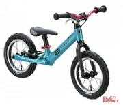 Rower Dziecięcy KUbikes 12 Turquoise Turkusowy / laser red KUbikes