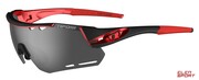 Okulary Rowerowe Tifosi Alliant Black Red (3Szkła Smoke 15,4% Transmisja Światła, Ac Red, Clear) Tifosi