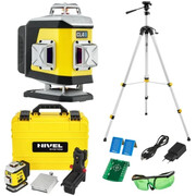 Laser krzyżowy NIVEL SYSTEM CL4B poziomica niebieski ze statywem SJJM1EX Nivel