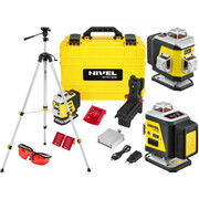 NIVEL SYSTEM LASER KRZYŻOWY CL4R NIWELATOR POZIOMICA ZESTAW STATYW Nivel