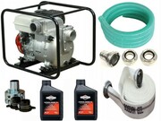 Motopompa, pompa spalinowa szlamowa Koshin KTH 80X zestaw Koshin