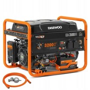 Agregat prądotwórczy DAEWOO GDA 3500DFE na gaz 3,2kW AVR 7,5KM rozruch elektryczny daewoo