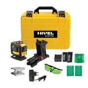 Laser krzyżowy NIVEL SYSTEM CL4D-B Niebieski Poziomica Multi-laser Nivel