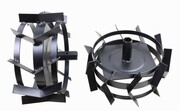 Koło koła metalowe glebogryzarki HOLIDA WM1100 42cm na oś 32mm HOLIDA
