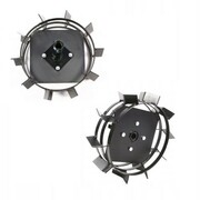 Koło koła metalowe glebogryzarki HORTMASZ HOLIDA 37cm na oś 23cm HOLIDA