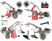 Glebogryzarka kultywator Holida WMX620 7KM - praca noży w dwóch kierunkach zestaw GIGANT HOLIDA