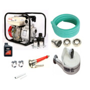 Motopompa, pompa spalinowa do podlewania MEGA ZESTAW HOLIDA