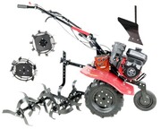 Glebogryzarka kultywator Holida WM900 noże 100cm + pług + koła metalowe HOLIDA