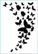 Tatuaże tymczasowe kompozycja motyli Fotobloki & decor