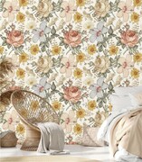 Tapeta kwitnące kwiaty De Art s.c.