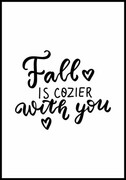 Plakat fall is cozier De Art s.c.