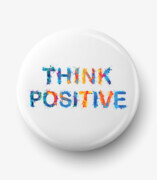 Button think positive 01 De Art s.c.