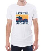 Koszulka save the elephants Fotobloki & decor