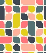 Próbka tapety retro geometric De Art s.c.