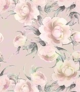 Próbka tapety delikatne peonie De Art s.c.