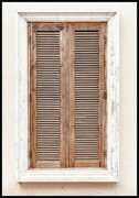 Plakat drewniane okiennice De Art s.c.