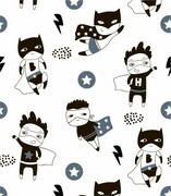 Próbka tapety cute boy hero De Art s.c.