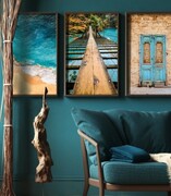 Zestaw plakatów turkus rządzi De Art s.c.