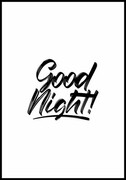 Plakat good night 01 De Art s.c.