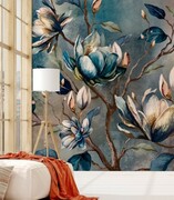 Fototapeta gałęzie akwarelowych kwiatów De Art s.c.