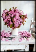 Plakat kwiaty wiśni w wazonie Fotobloki & decor