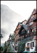 Plakat domy w Hallstatt De Art s.c.