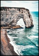 Plakat klif Etretat De Art s.c.