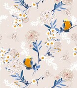 Próbka tapety japońskie kwiaty i ptaki Fotobloki & decor