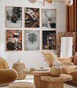 Zestaw plakatów klimat zimy De Art s.c.