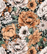 Próbka tapety kwiaty vintage Fotobloki & decor